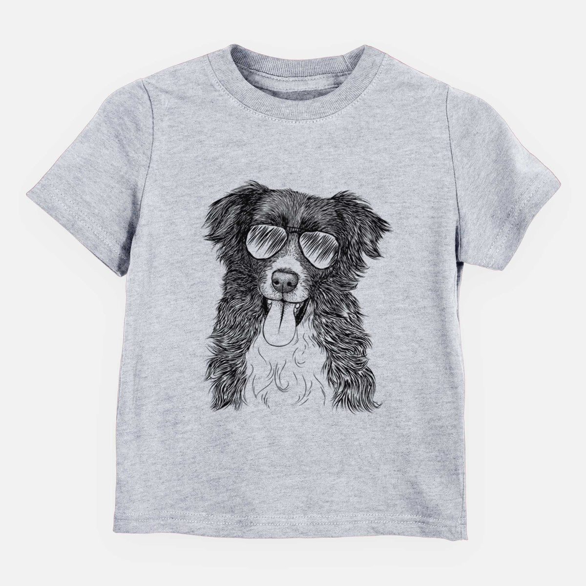 Aviator Indi the Border Collie - Kids/Youth/Toddler Shirt