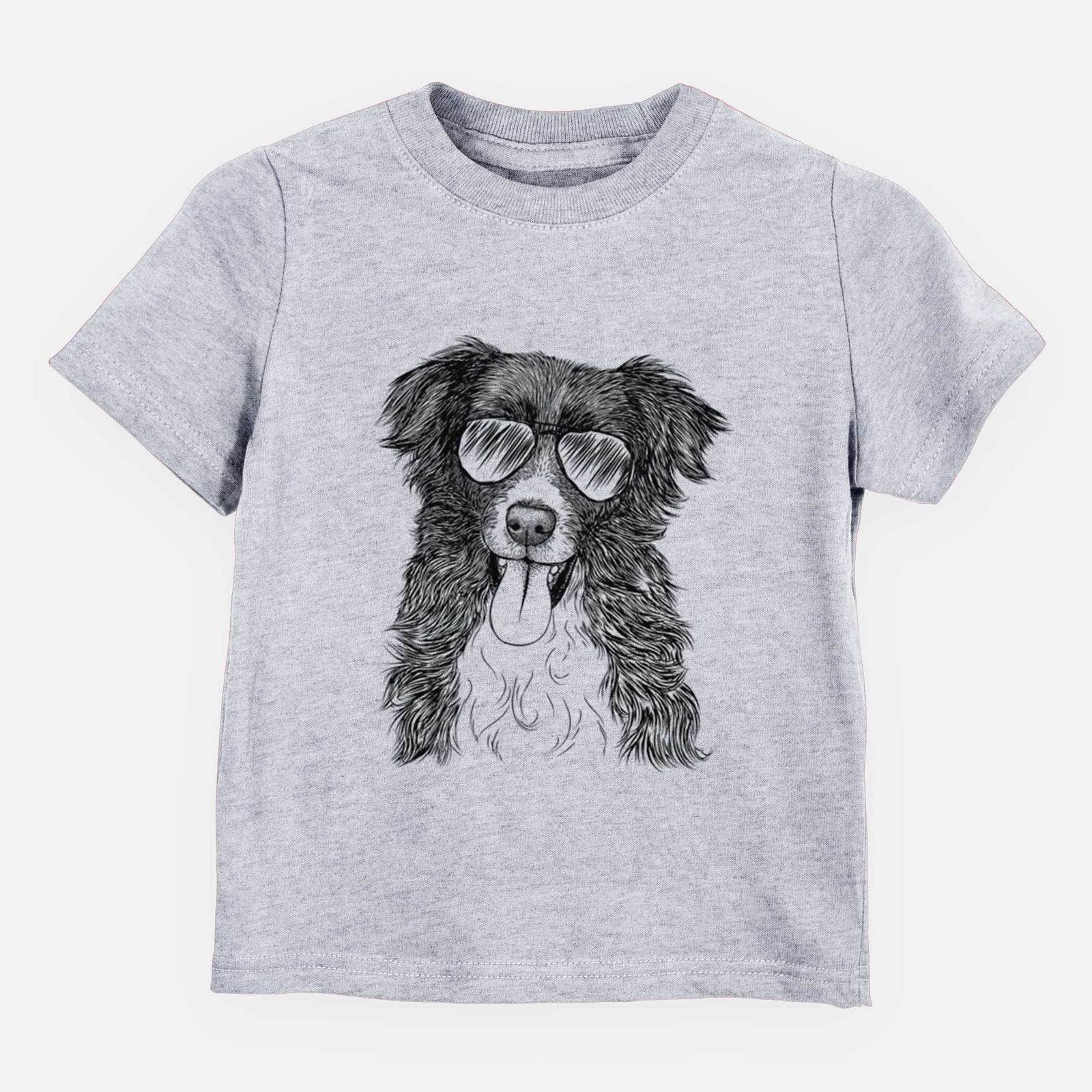 Aviator Indi the Border Collie - Kids/Youth/Toddler Shirt