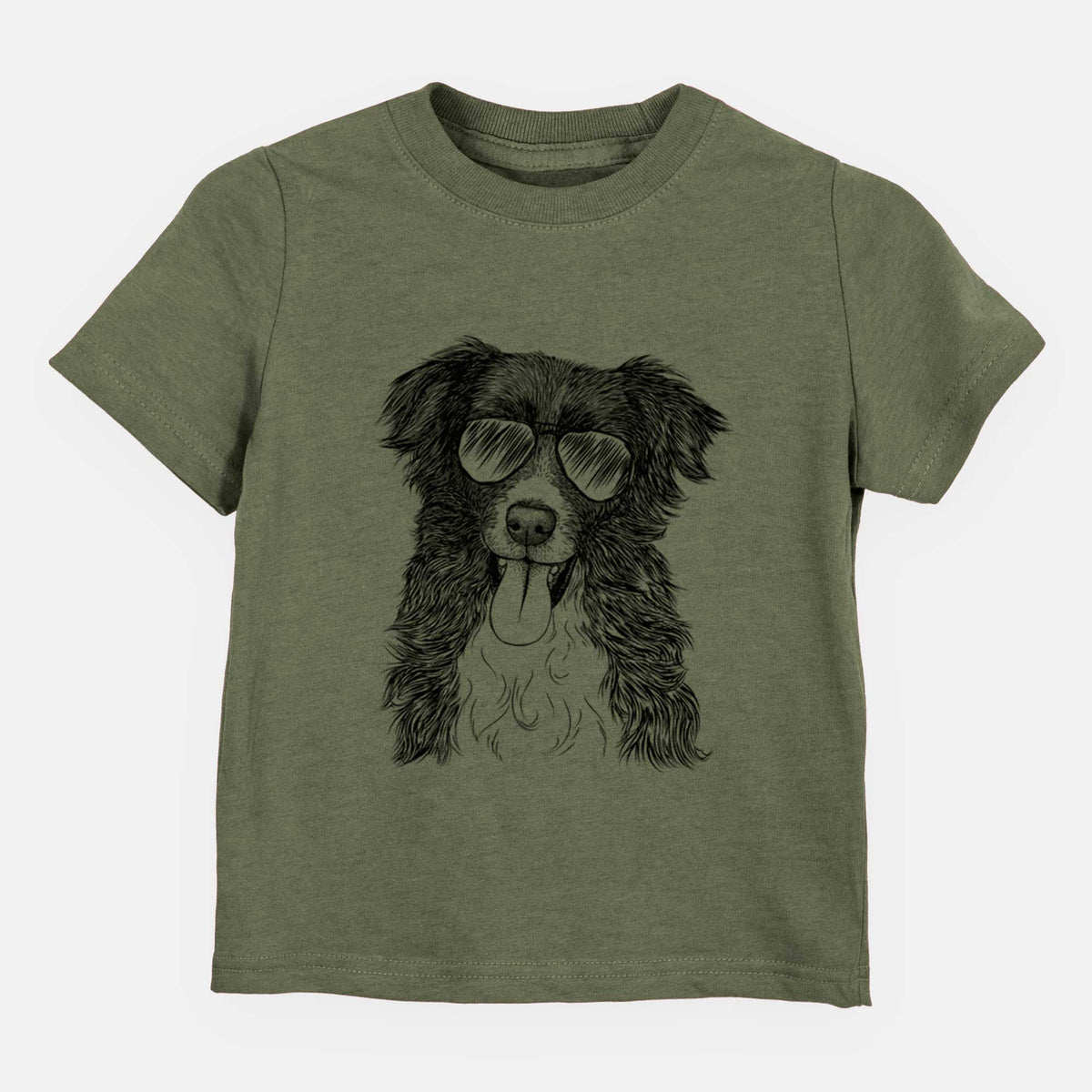 Aviator Indi the Border Collie - Kids/Youth/Toddler Shirt
