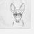 Indy the Ibizan Hound Decorative Hand Towel