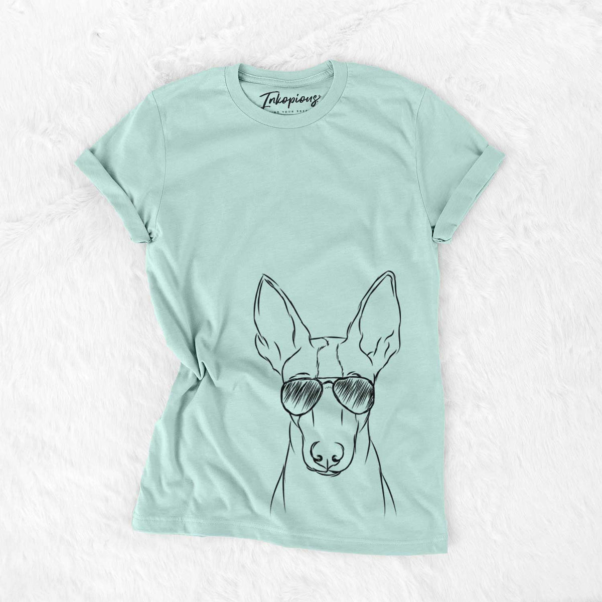 Aviator Indy the Ibizan Hound - Unisex Crewneck