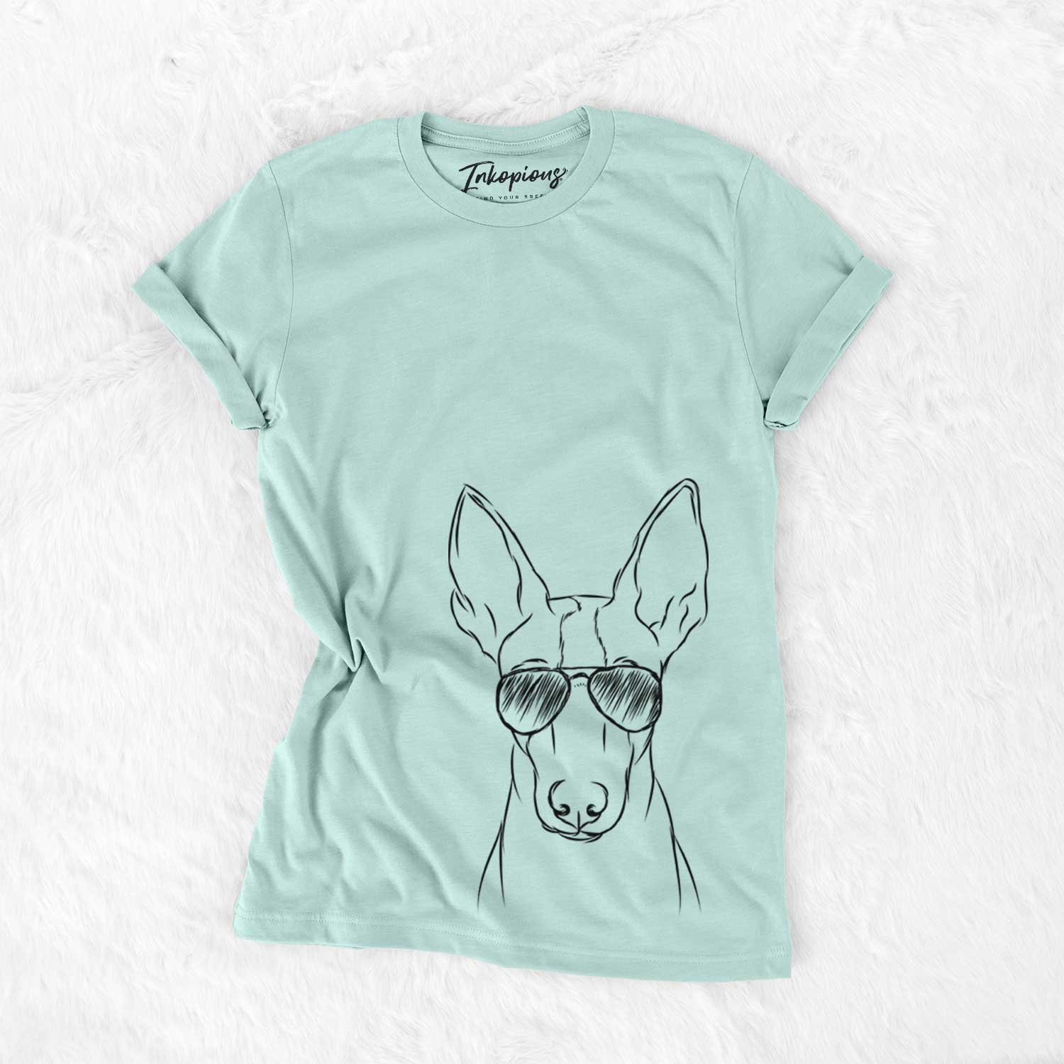 Aviator Indy the Ibizan Hound - Unisex Crewneck