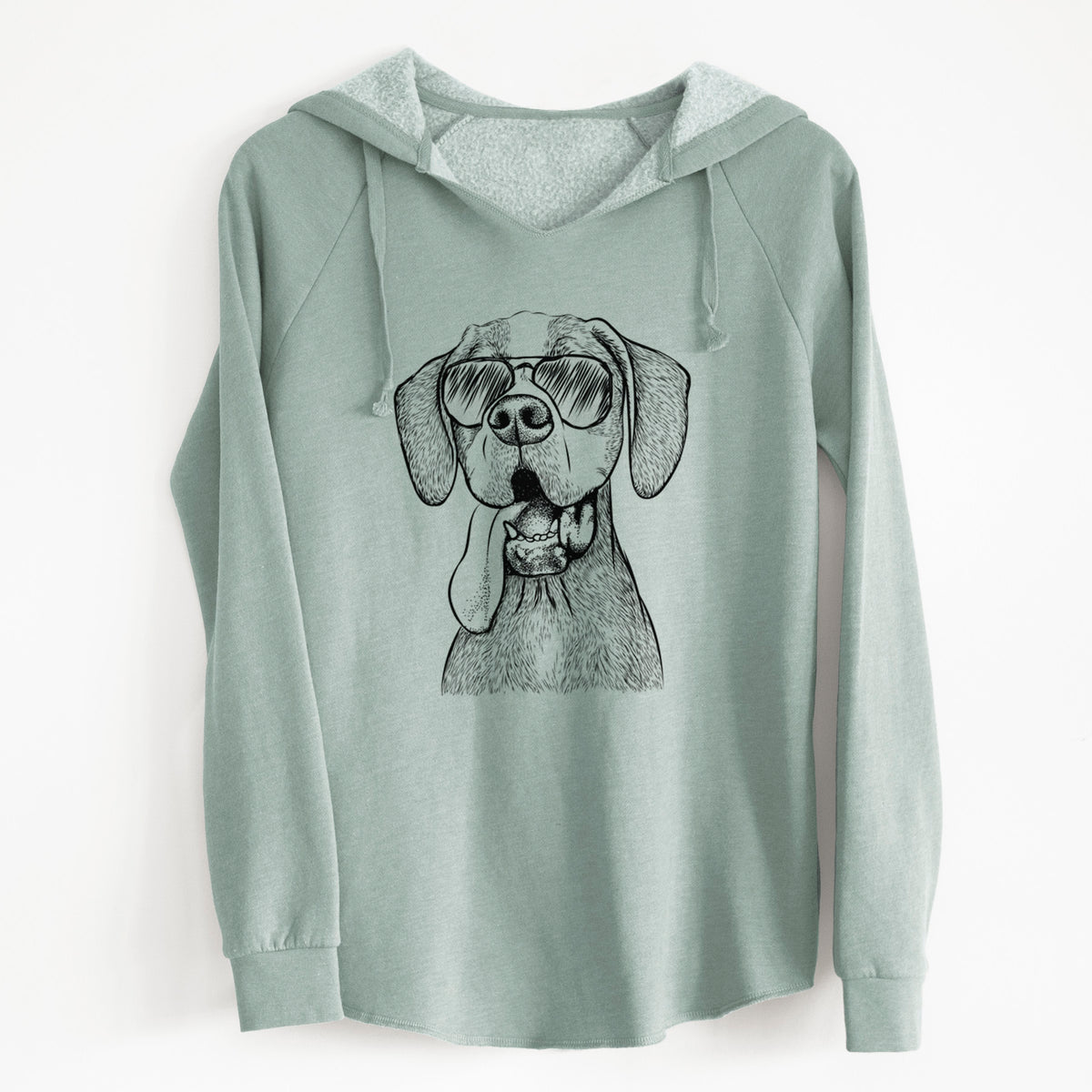 Aviator Irwin the English Pointer - Cali Wave Hooded Sweatshirt