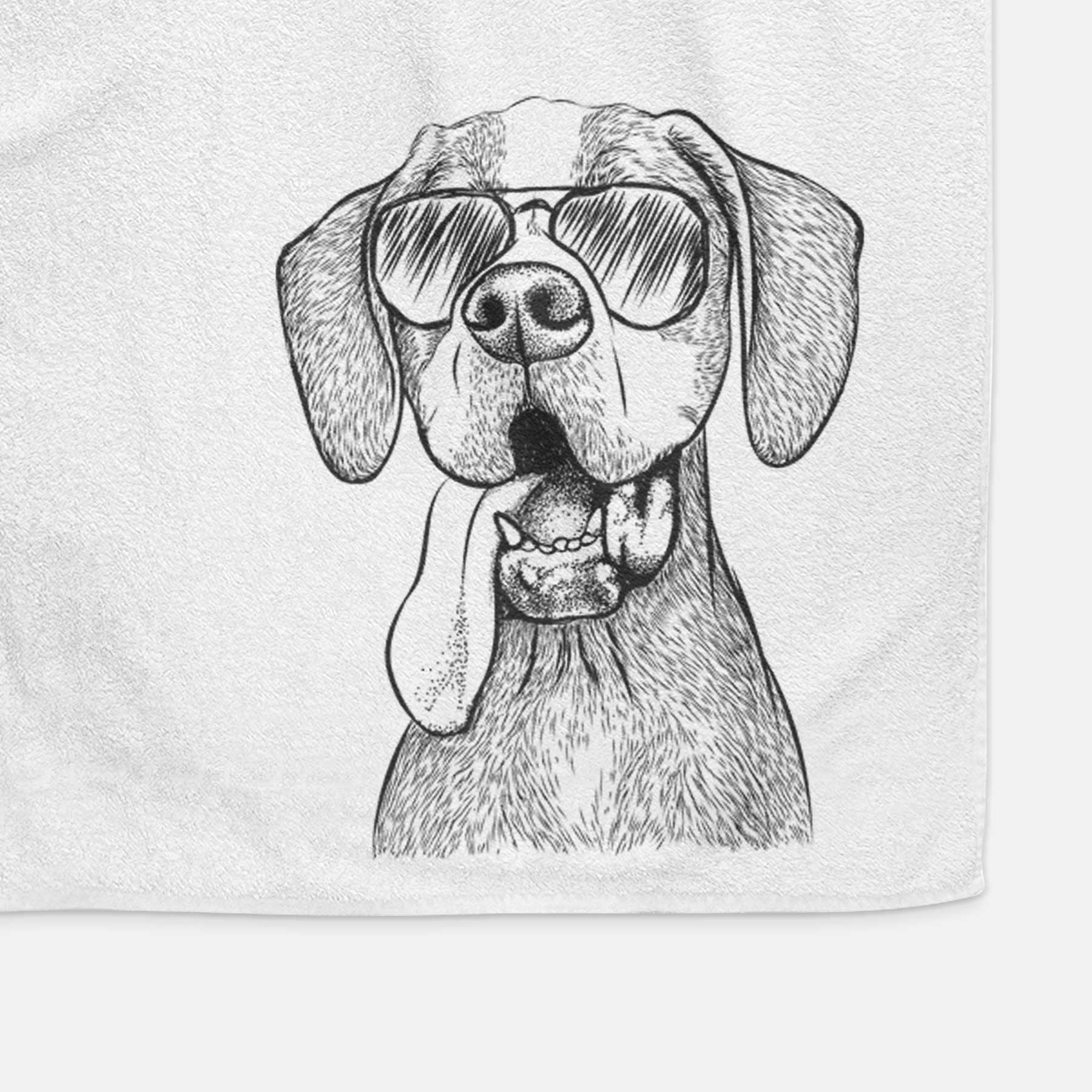 Irwin the English Pointer Decorative Hand Towel