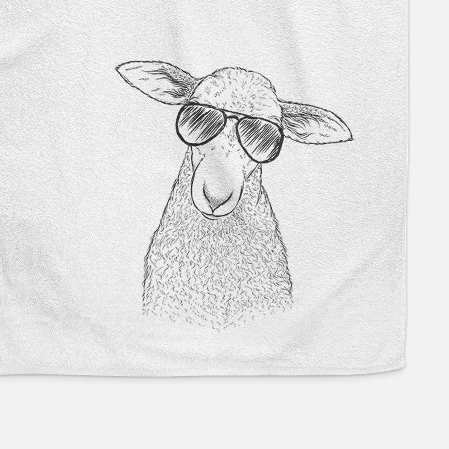 Ivy the Lamb Decorative Hand Towel