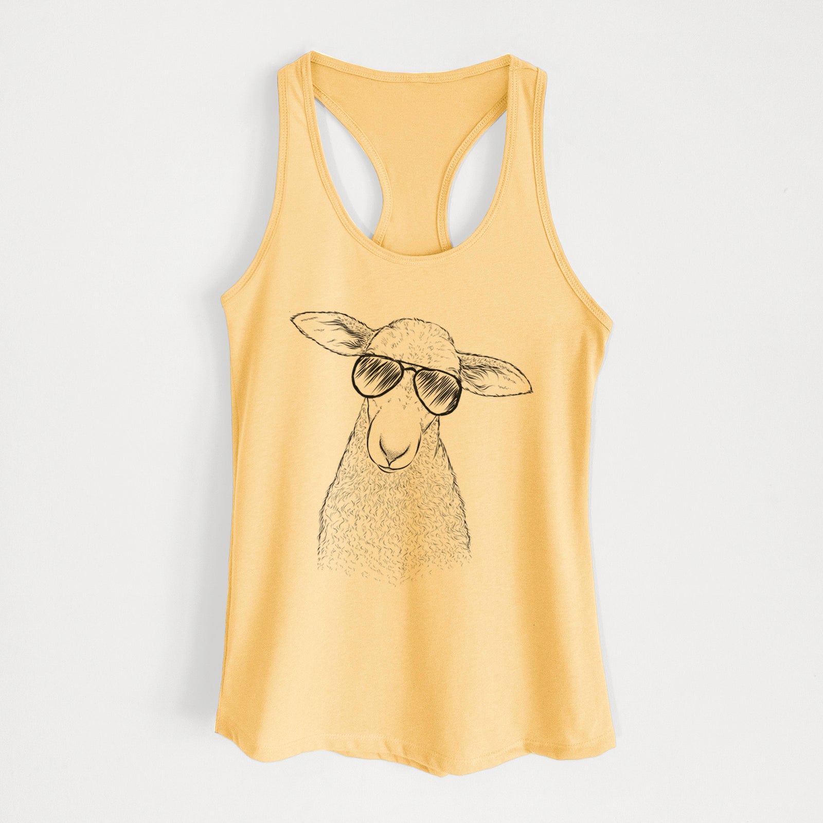 Ivy the Lamb - Women's Racerback Tanktop