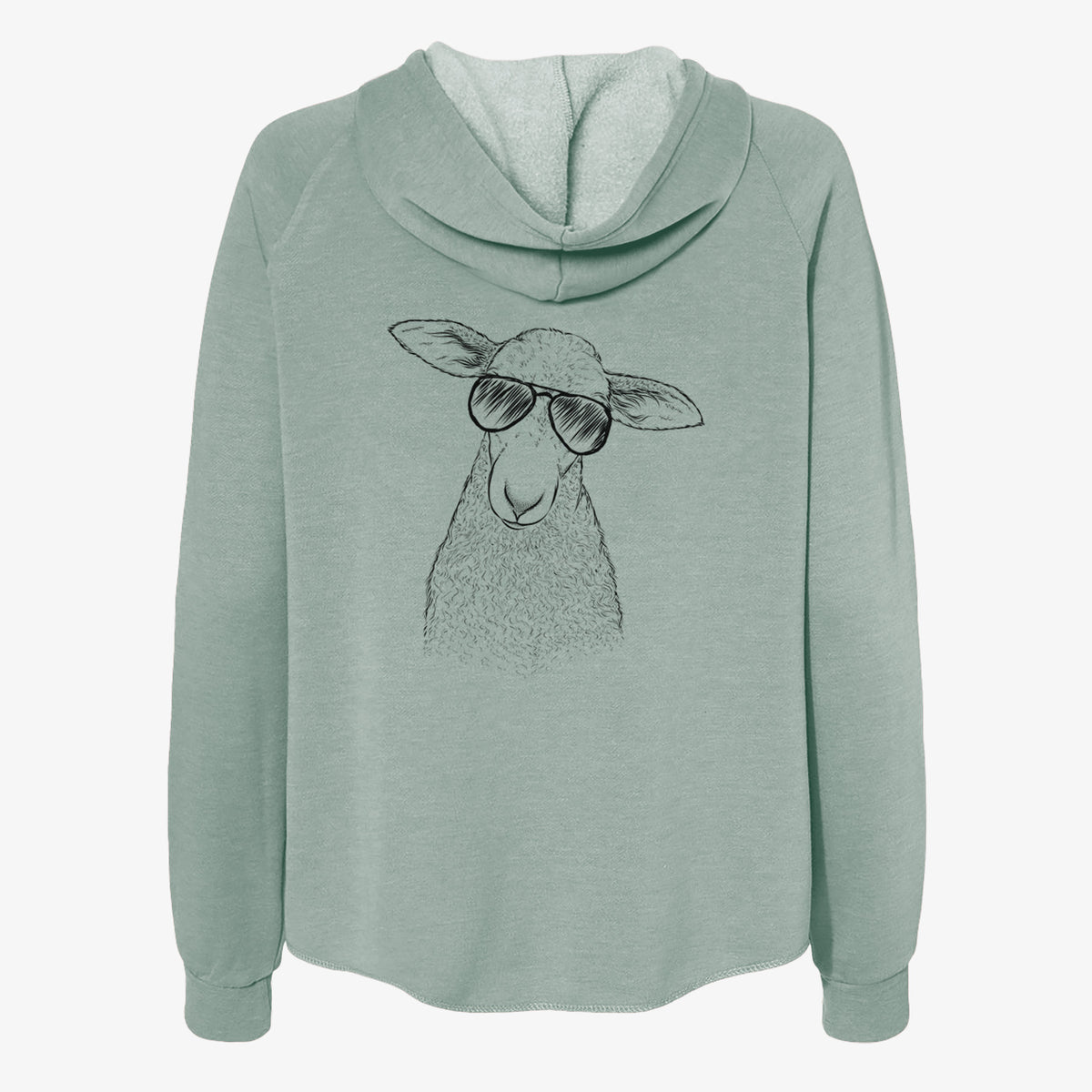 Ivy the Lamb - Women's Cali Wave Zip-Up Sweatshirt
