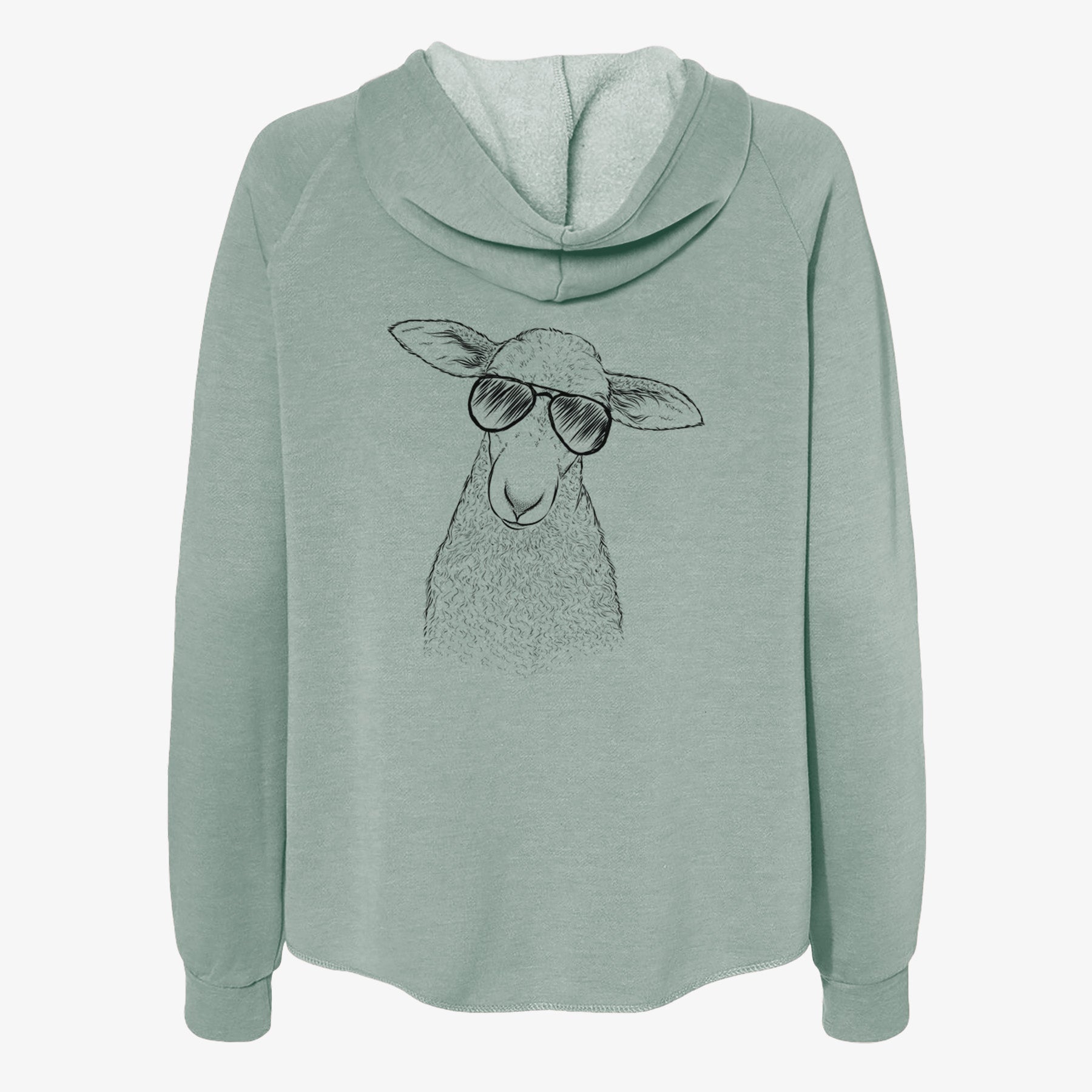 Ivy the Lamb - Women's Cali Wave Zip-Up Sweatshirt