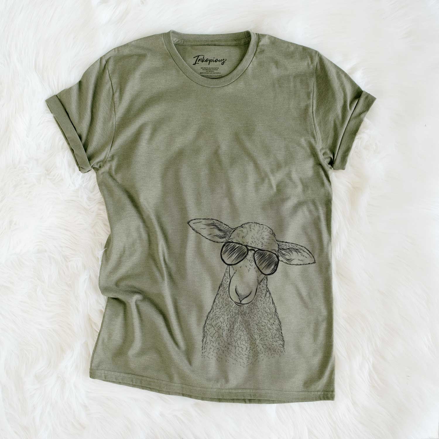 Aviator Ivy the Lamb - Unisex Crewneck