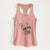 Ivy the Pitbull Mix - Women's Racerback Tanktop