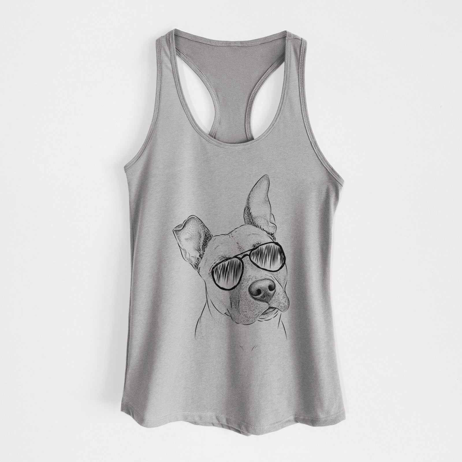 Detailed Dog and Cat Racerback Tanktops
