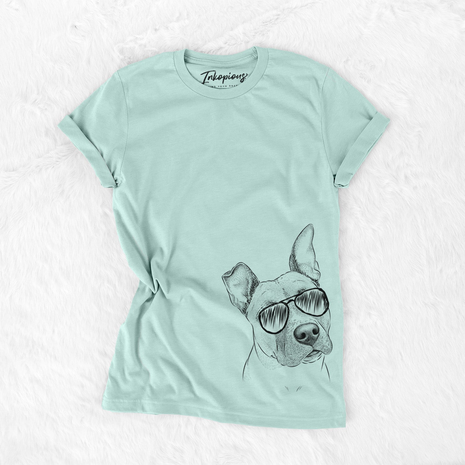 Aviator Ivy the Pitbull Mix - Unisex Crewneck