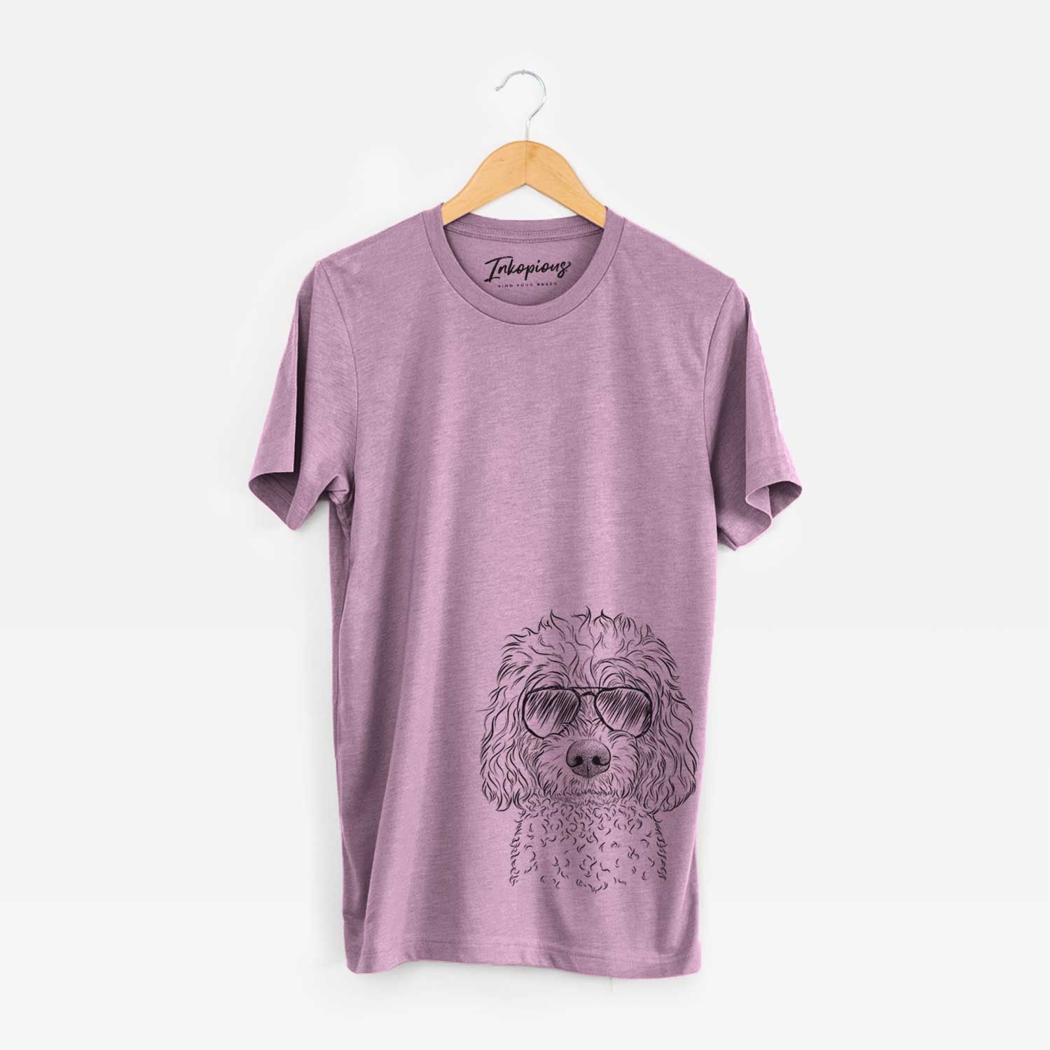 Aviator Izzie the Cavachon - Unisex Crewneck
