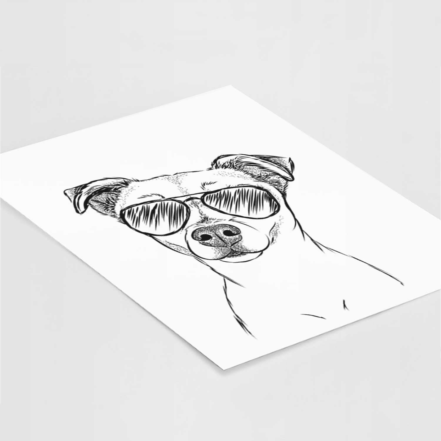 Izzy the Chiweenie Art Print