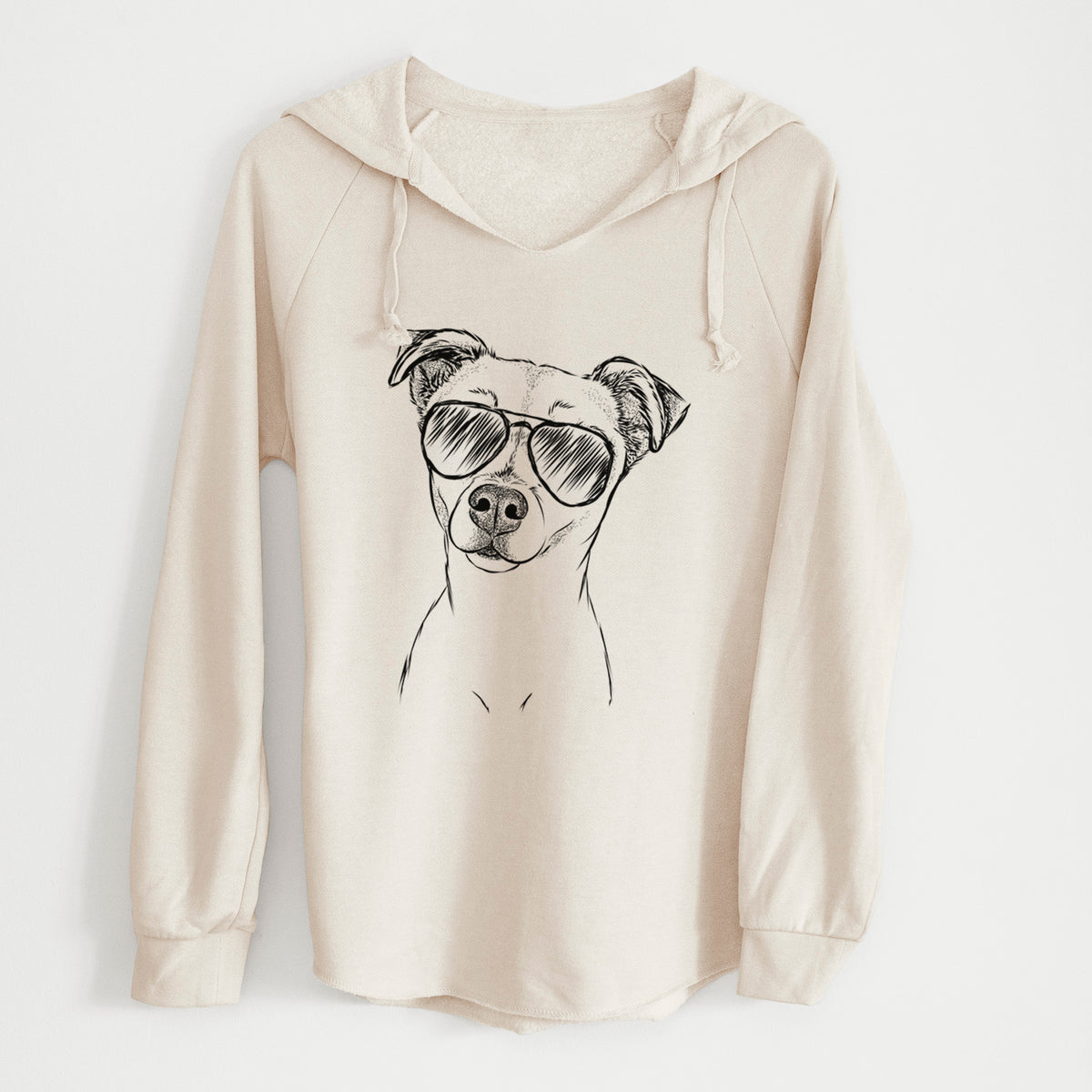 Aviator Izzy the Chiweenie - Cali Wave Hooded Sweatshirt