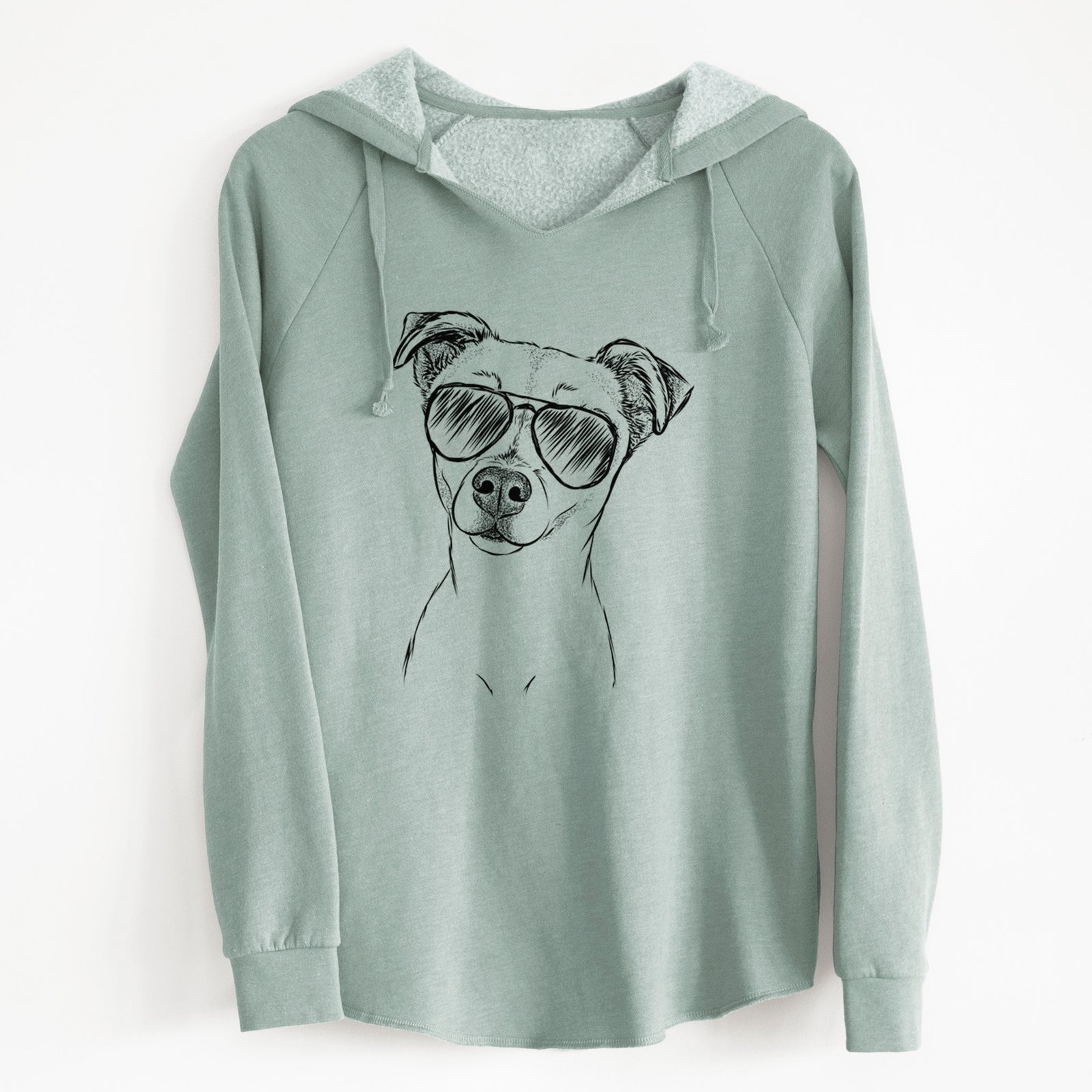 Aviator Izzy the Chiweenie - Cali Wave Hooded Sweatshirt