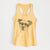 Izzy the Chiweenie - Women's Racerback Tanktop