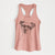 Izzy the Chiweenie - Women's Racerback Tanktop