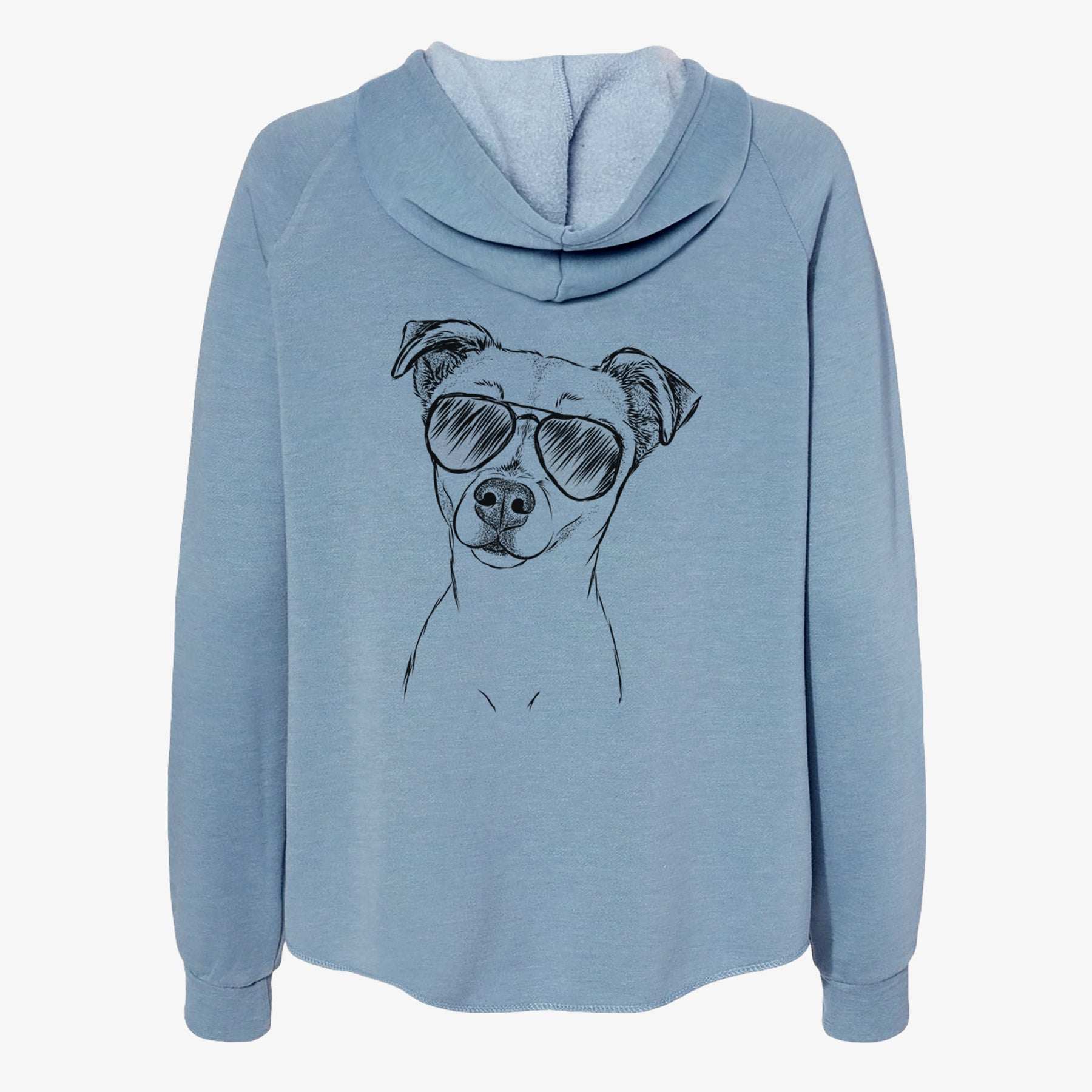 Izzy the Chiweenie - Women's Cali Wave Zip-Up Sweatshirt