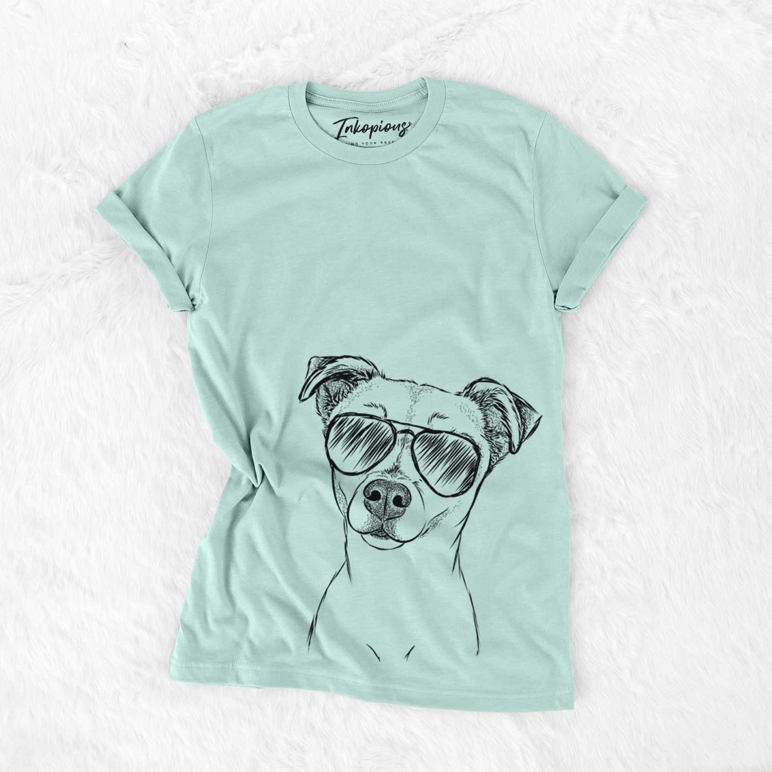 Aviator Izzy the Chiweenie - Unisex Crewneck