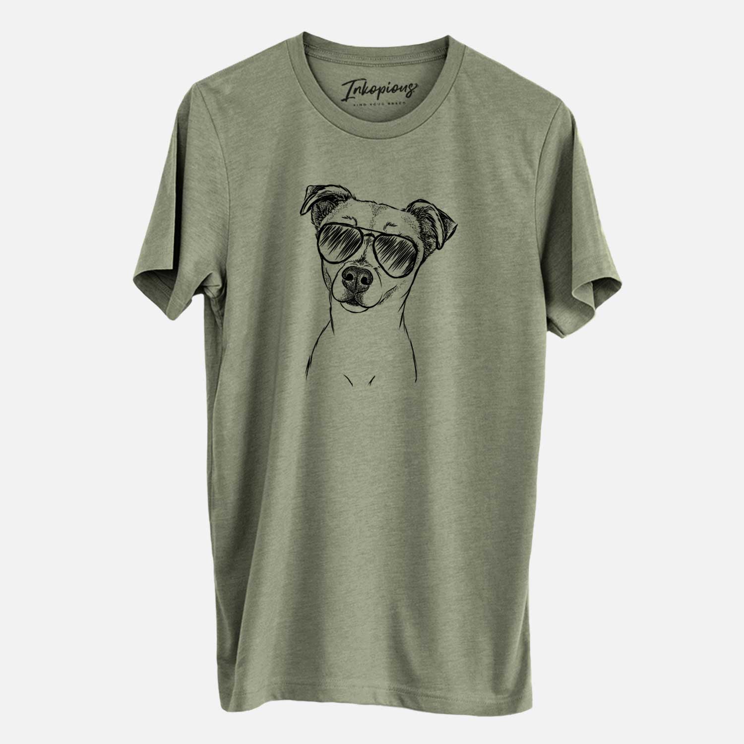 Aviator Izzy the Chiweenie - Unisex Crewneck