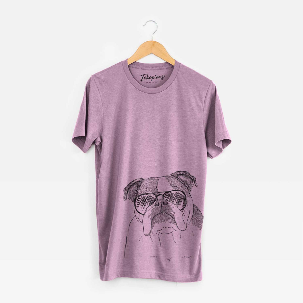 Aviator Jack the English Bulldog - Unisex Crewneck