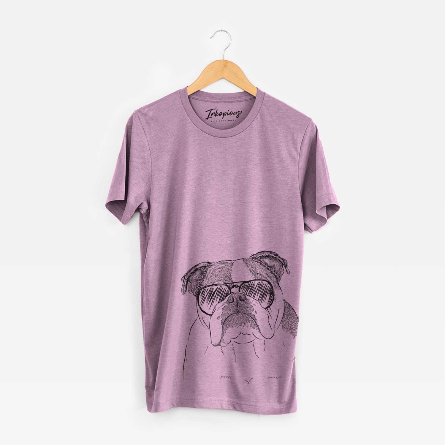 Aviator Jack the English Bulldog - Unisex Crewneck