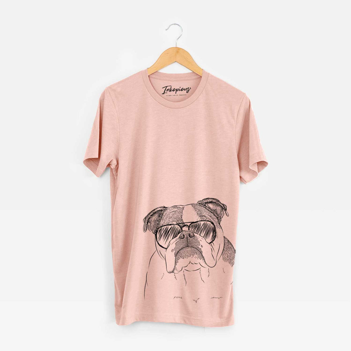 Aviator Jack the English Bulldog - Unisex Crewneck