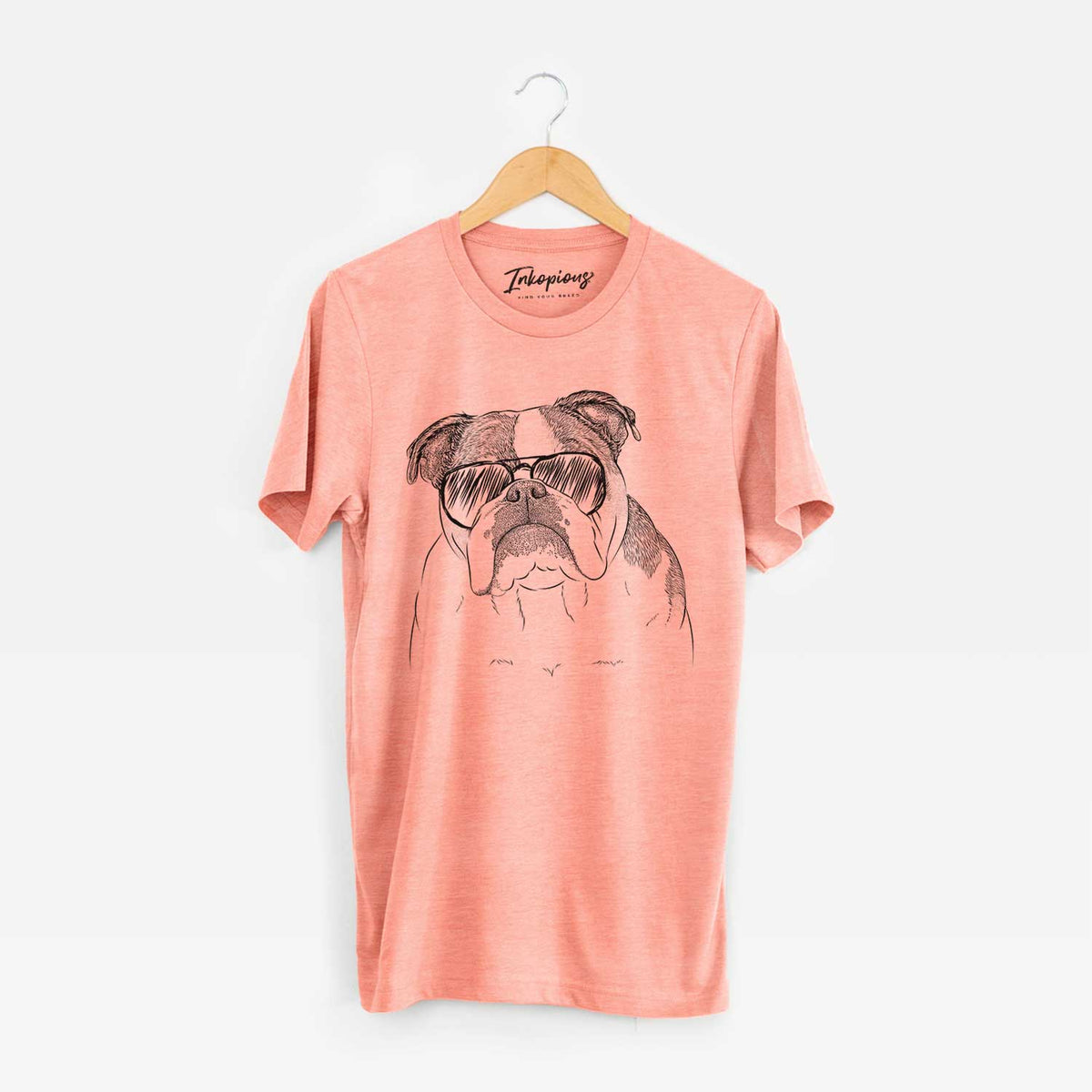 Aviator Jack the English Bulldog - Unisex Crewneck