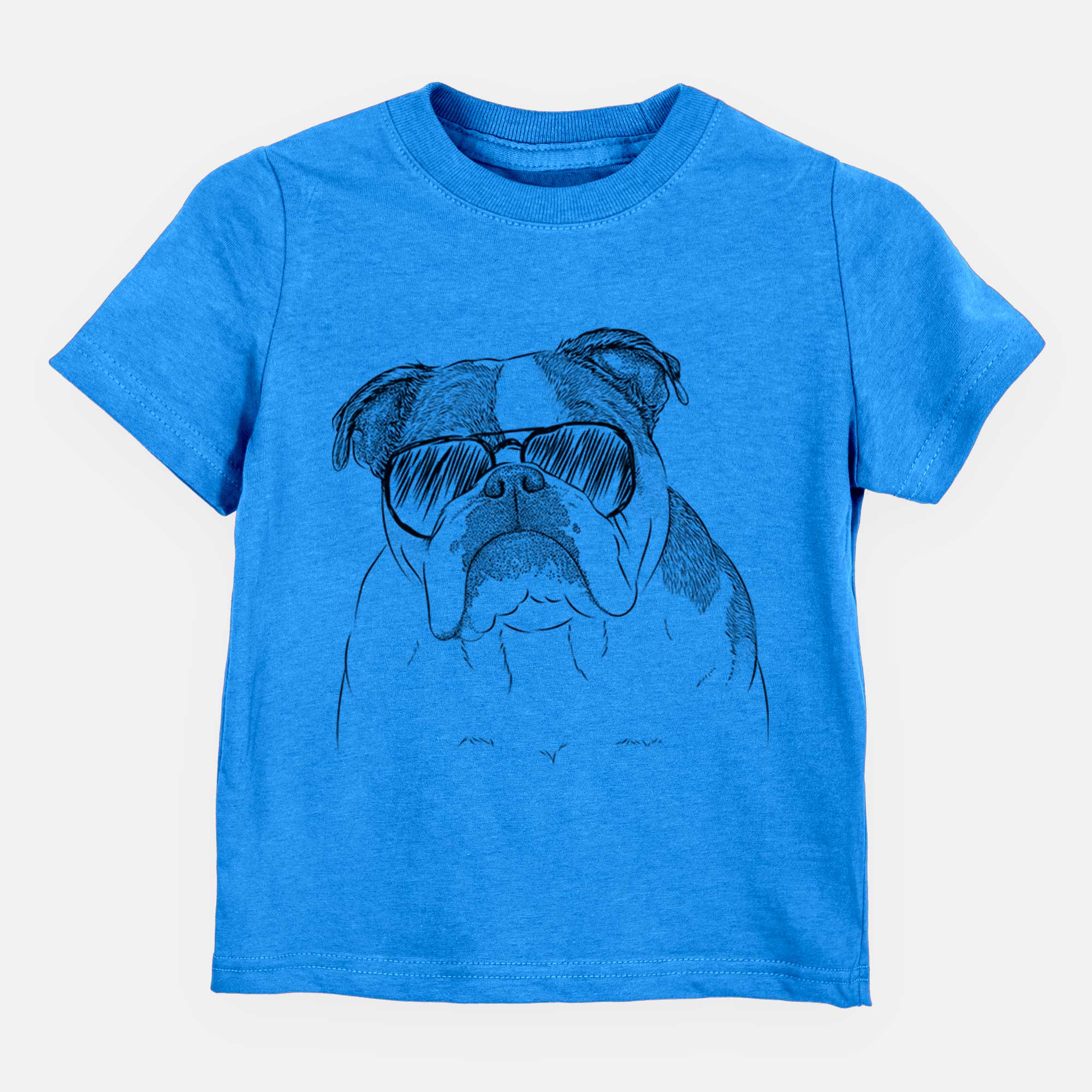 Aviator Jack the English Bulldog - Kids/Youth/Toddler Shirt