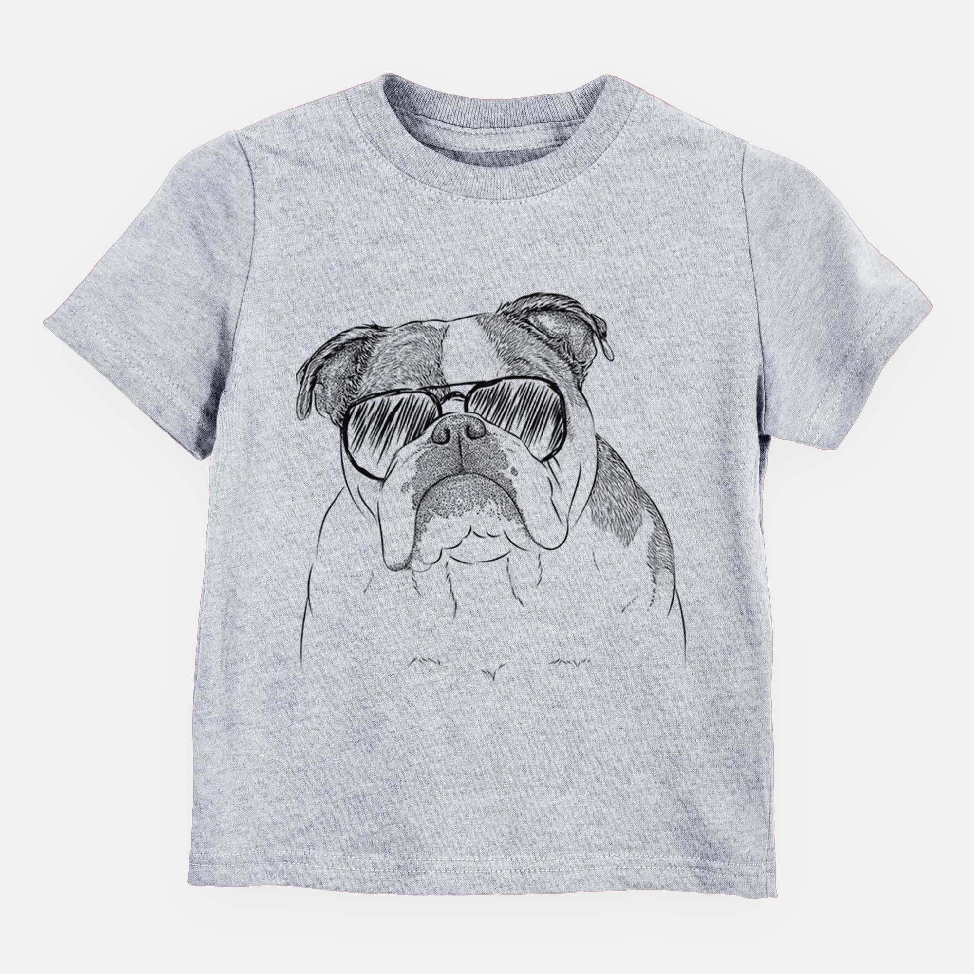 Aviator Jack the English Bulldog - Kids/Youth/Toddler Shirt