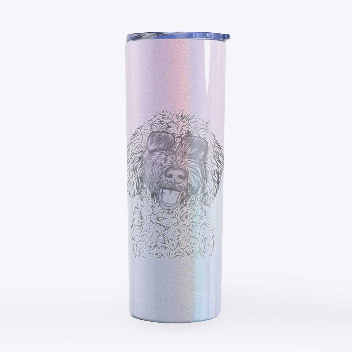 Jack the Chocolate Labradoodle - 20oz Skinny Tumbler