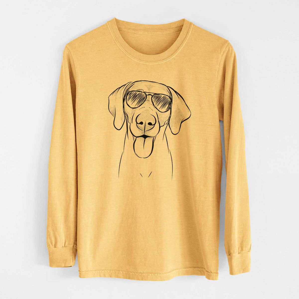 Aviators Jackson the Weimaraner - Heavyweight 100% Cotton Long Sleeve