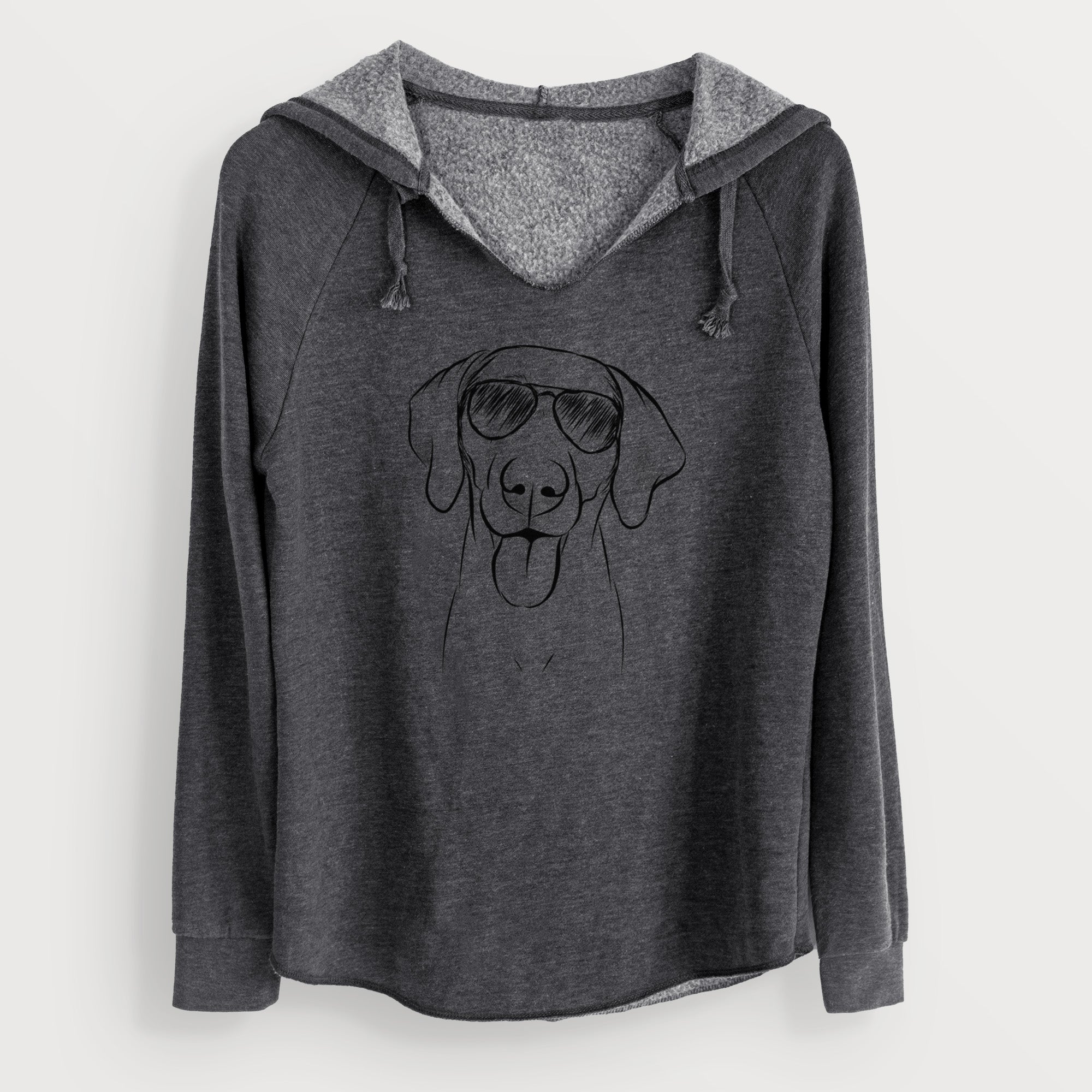 Aviator Jackson the Weimaraner - Cali Wave Hooded Sweatshirt