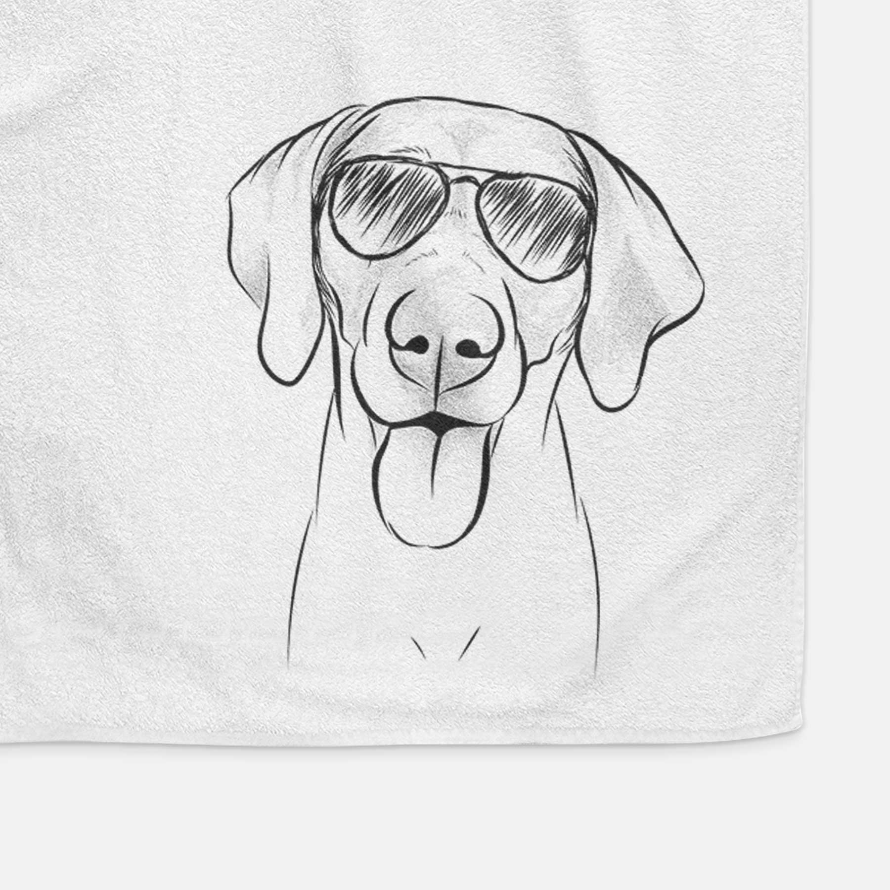 Jackson the Weimaraner Decorative Hand Towel