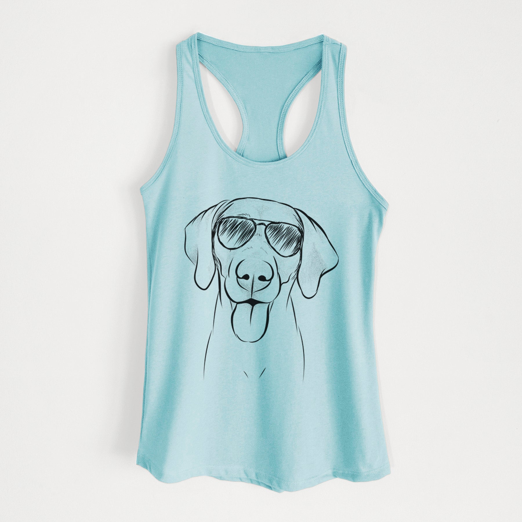 Jackson the Weimaraner - Women's Racerback Tanktop