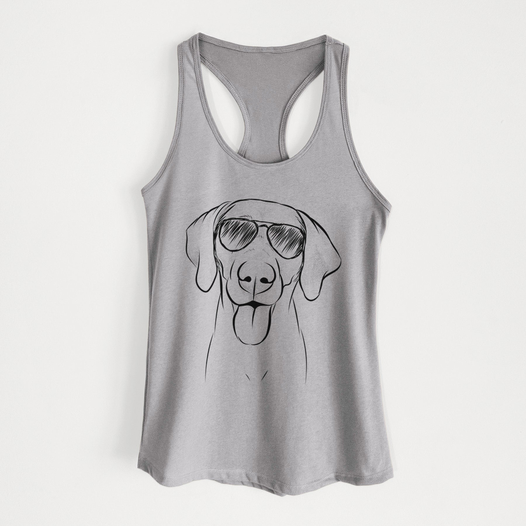 Jackson the Weimaraner - Women's Racerback Tanktop