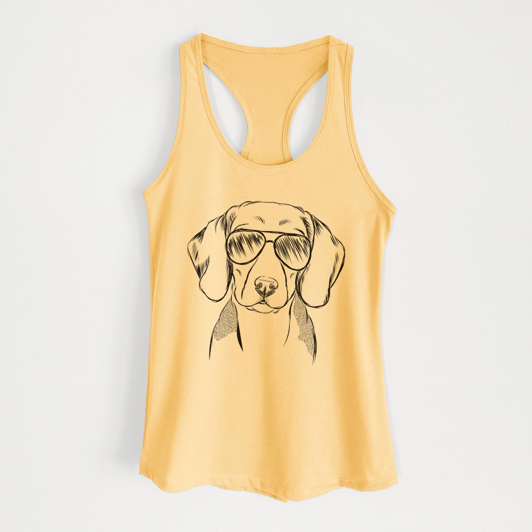 Jake the Beagle - Women's Racerback Tanktop