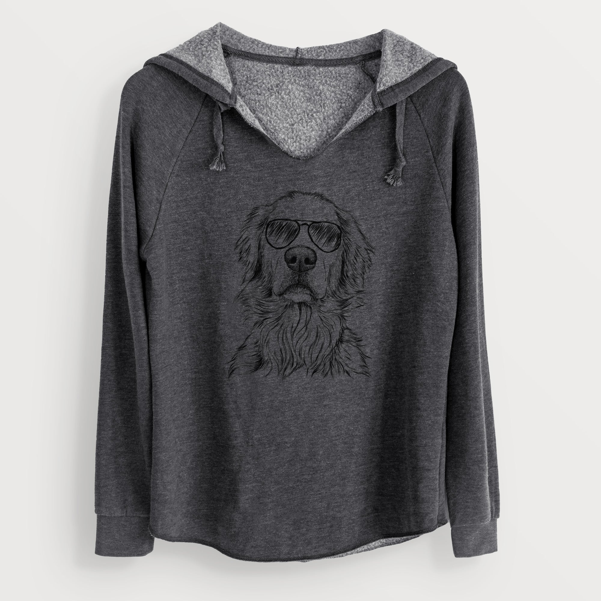 Aviator Jake aroni the Golden Retriever - Cali Wave Hooded Sweatshirt