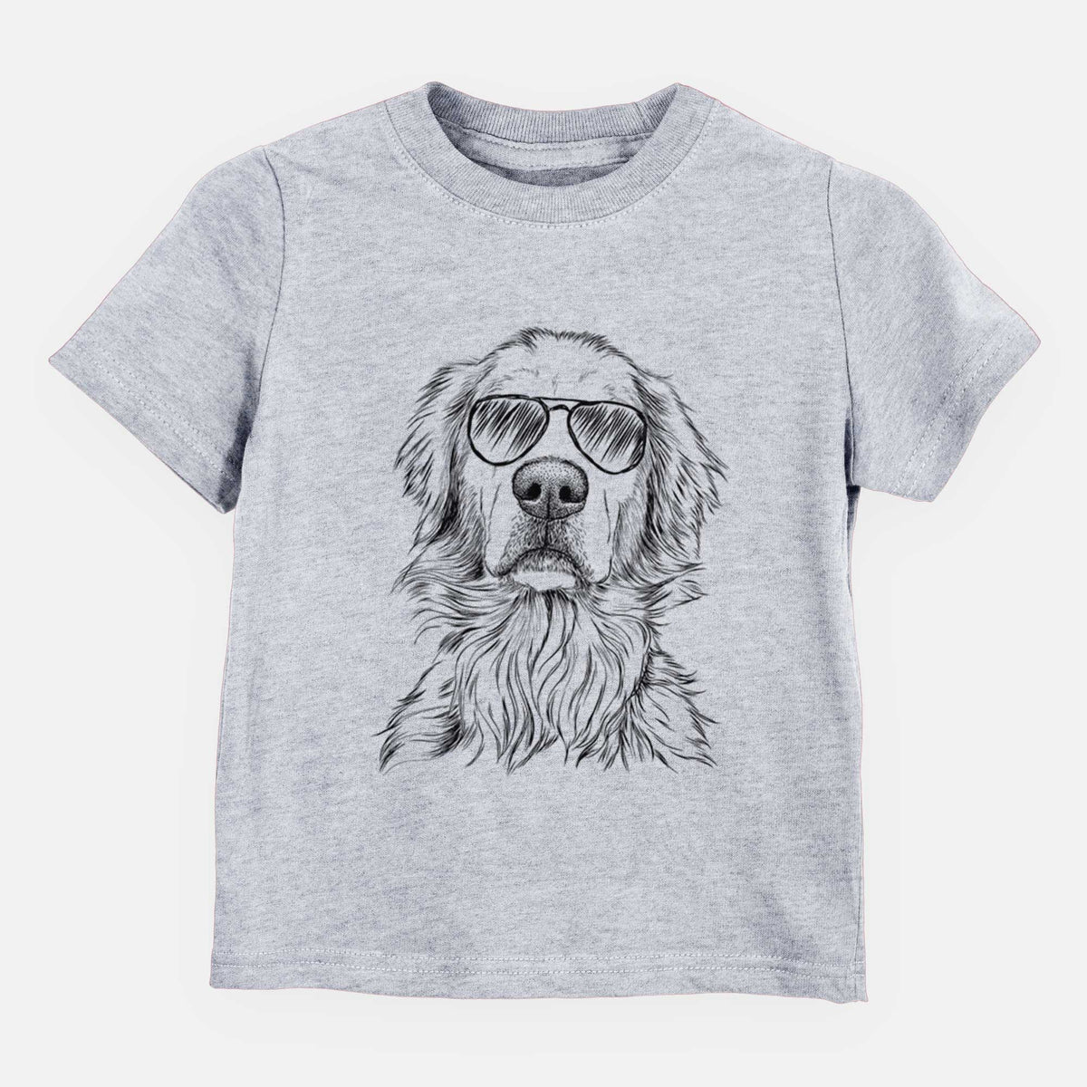 Aviator Jake-aroni the Golden Retriever - Kids/Youth/Toddler Shirt