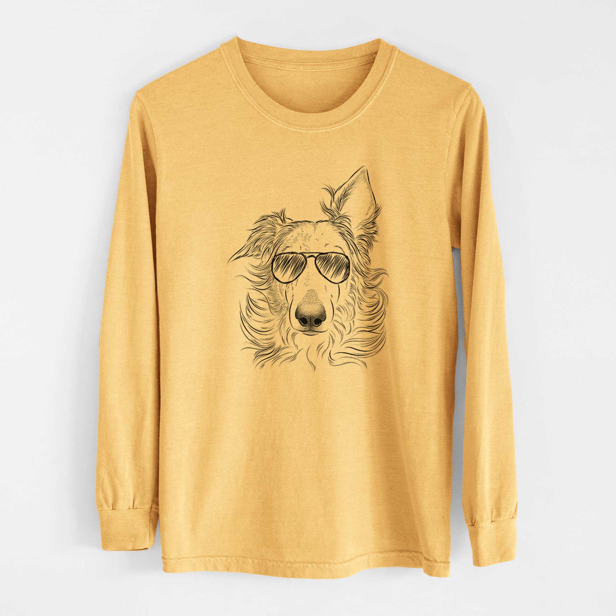 Aviators Jasha the Borzoi - Heavyweight 100% Cotton Long Sleeve