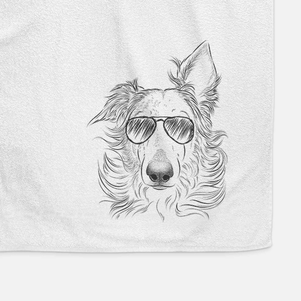 Jasha the Borzoi Decorative Hand Towel