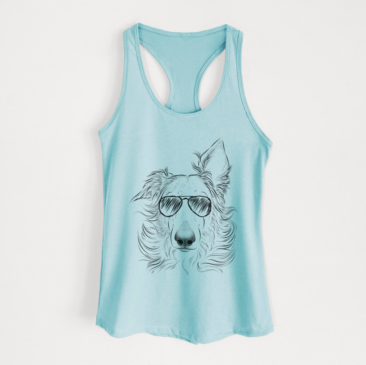 Jasha the Borzoi - Women's Racerback Tanktop
