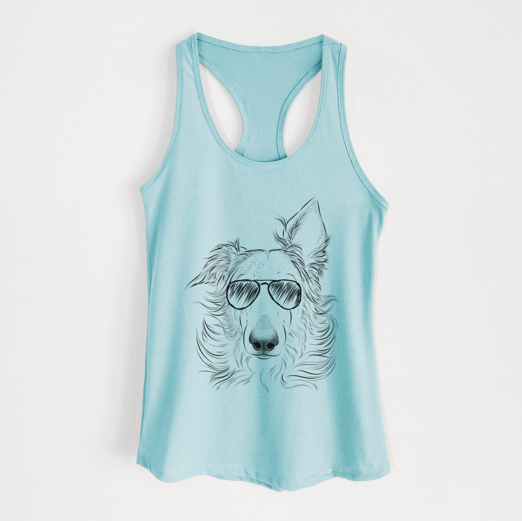 Jasha the Borzoi - Women's Racerback Tanktop