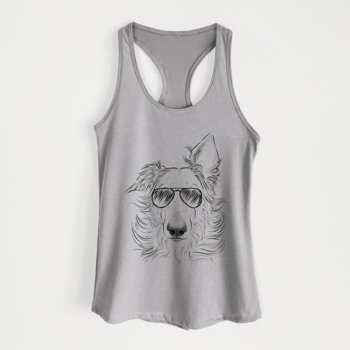 Jasha the Borzoi - Women's Racerback Tanktop