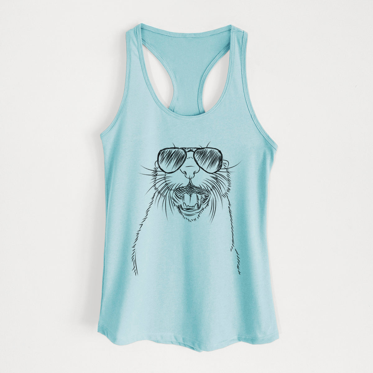 Jasper the River Otter - Women's Racerback Tanktop