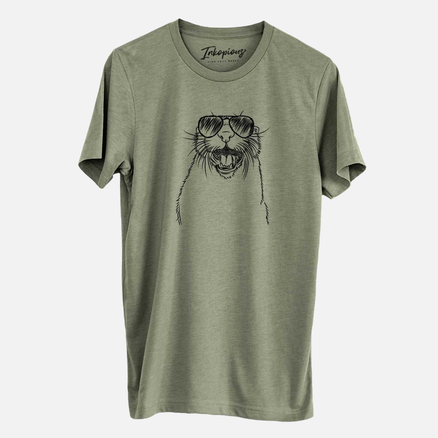 Aviator Jasper the River Otter - Unisex Crewneck