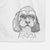 Jasper Diggins the Cavapoo Decorative Hand Towel