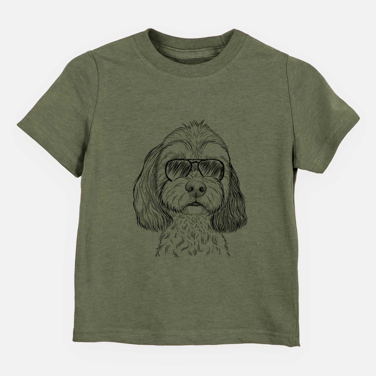 Aviator Jasper Diggins the Cavapoo - Kids/Youth/Toddler Shirt