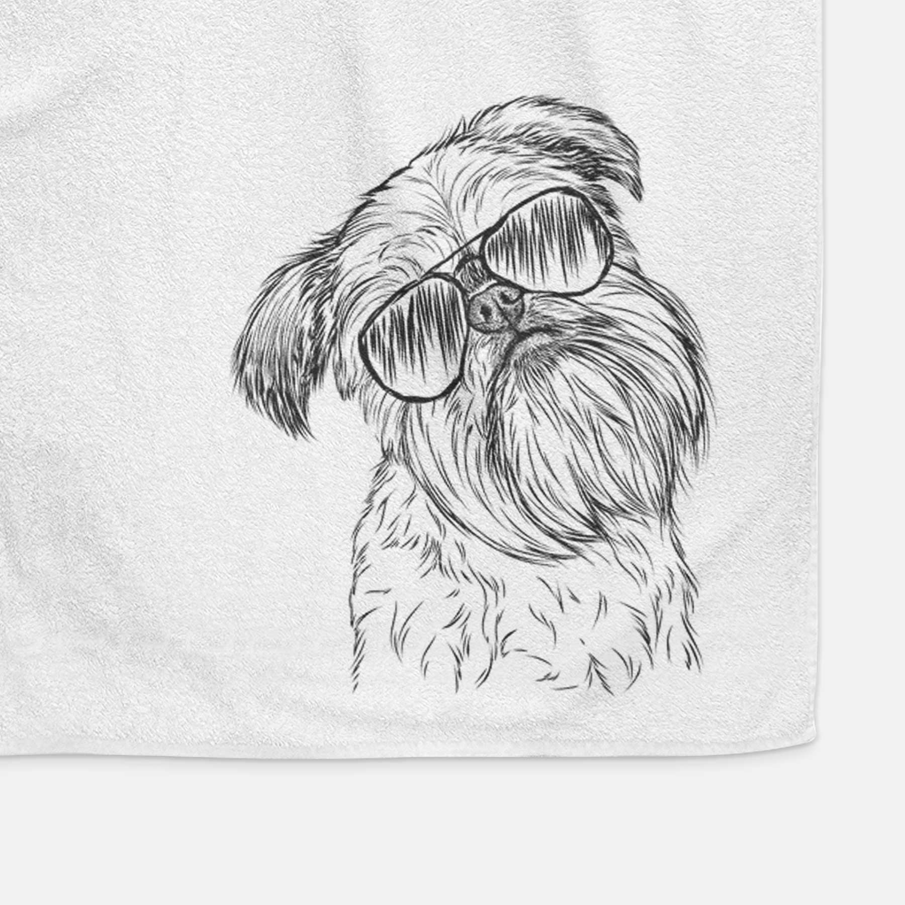 Jasper Joe the Brussels Griffon Decorative Hand Towel